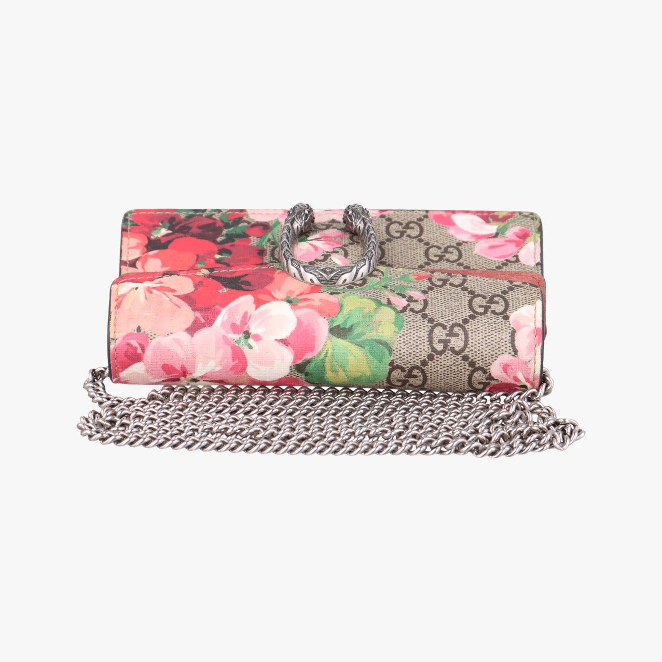 Gucci Dionysus Beige Multicolor Suede Shoulder Bag — view 8