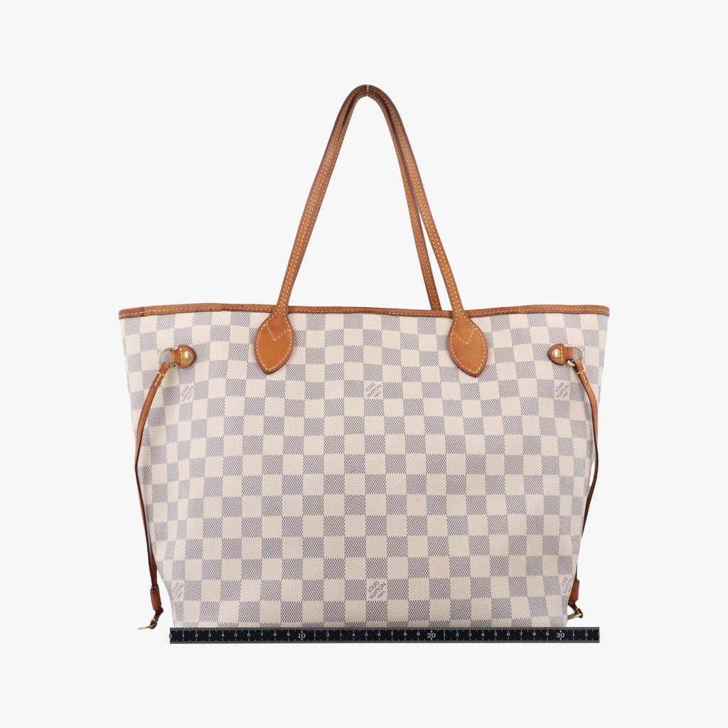 Louis Vuitton Neverfull MM Azur Damier Canvas — view 2