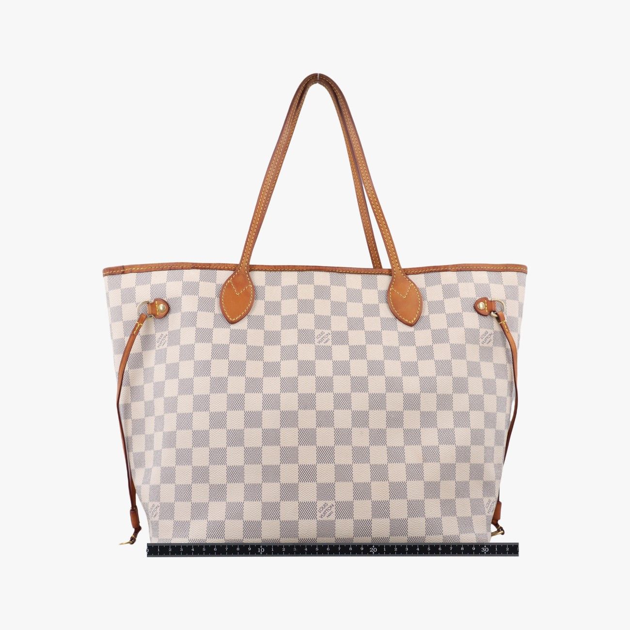 Louis Vuitton Neverfull MM Azur Damier Canvas — view 2