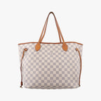 Louis Vuitton Neverfull MM Azur Damier Canvas