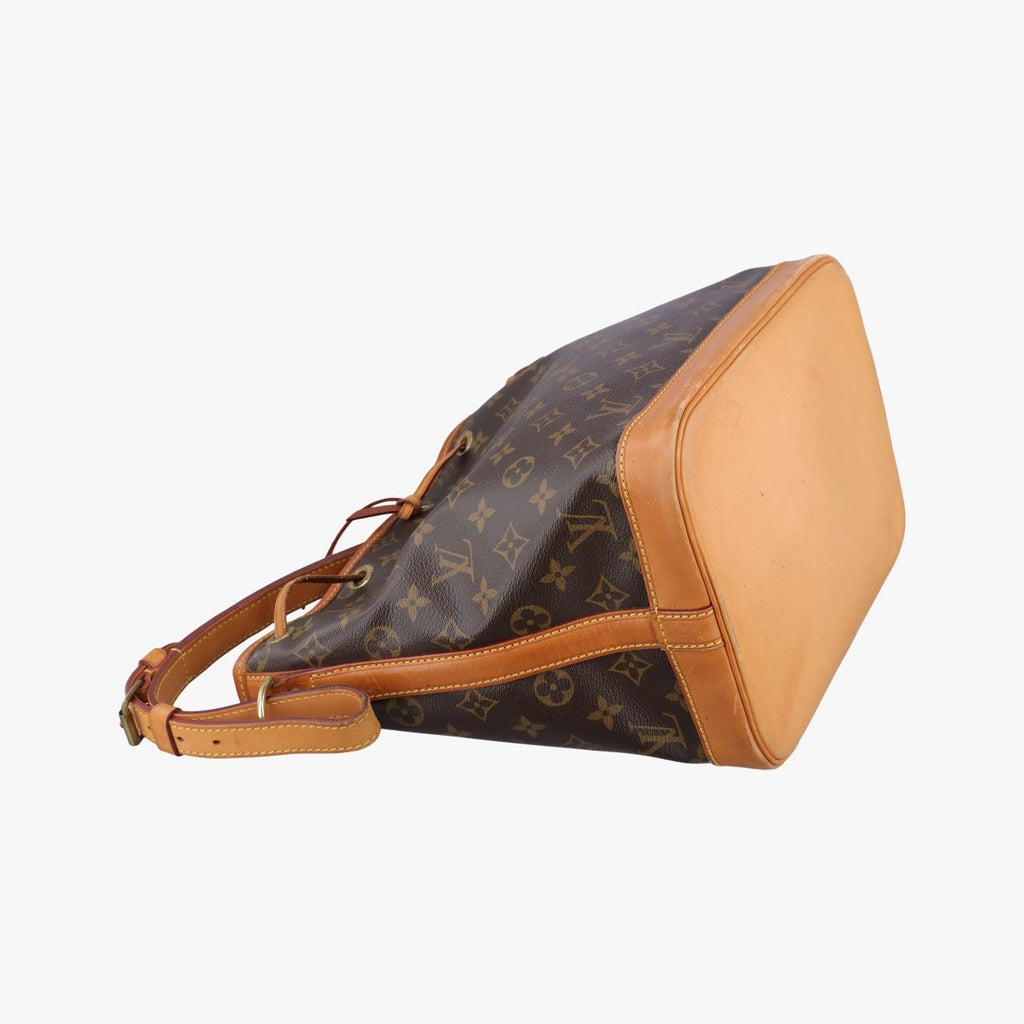 Louis Vuitton Noe BB Monogram Brown Canvas Bucket Bag — view 5