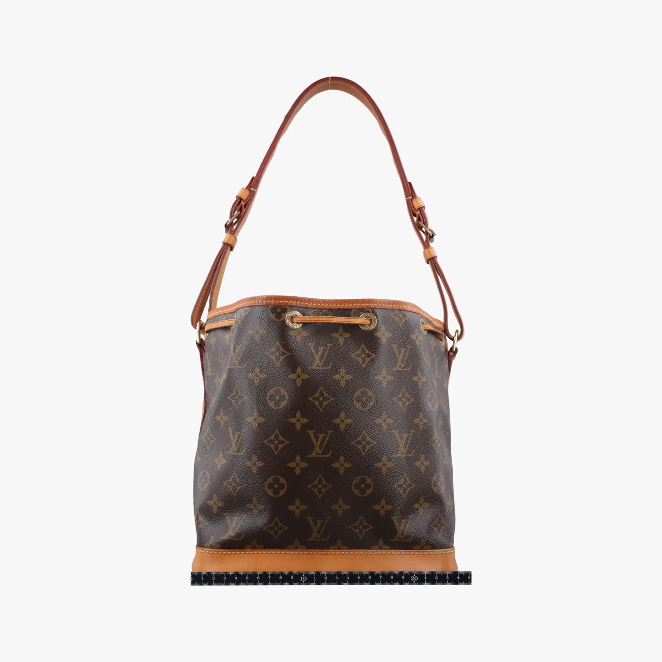 Louis Vuitton Noe BB Monogram Brown Canvas Bucket Bag — view 2