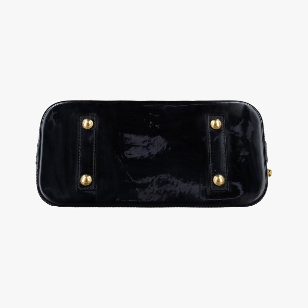 Louis Vuitton Alma PM Black Vernis Handbag — view 3