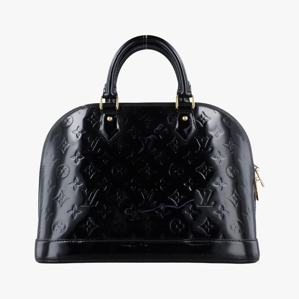 Louis Vuitton Alma PM Black Vernis Handbag