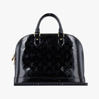 Louis Vuitton Alma PM Black Vernis Handbag — view 2