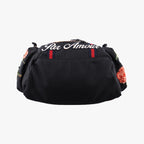 Gucci Sherry Line Embroidered Tiger Black Multicolor Canvas Backpack — view 3