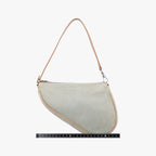 Dior Saddle Blue Fabric PZ Shoulder Bag — view 2