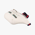 Gucci Print White Leather Handbag — view 4