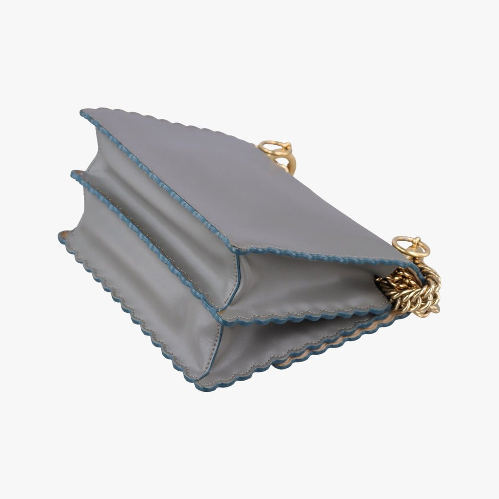 Fendi Studded Canai Gray Leather — view 6