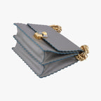 Fendi Studded Canai Gray Leather — view 4