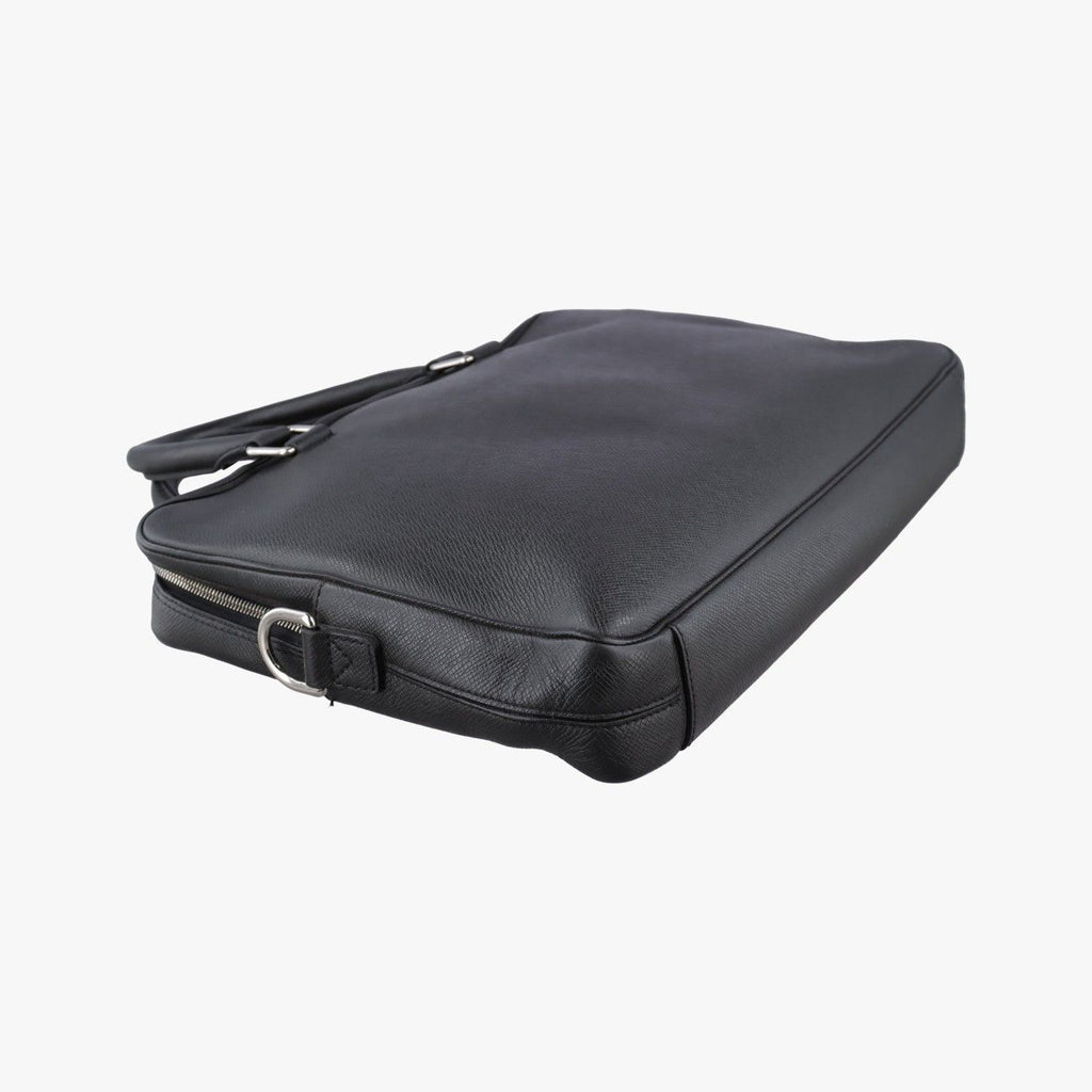 Louis Vuitton Porte Documents Business MM Black Taiga — view 7