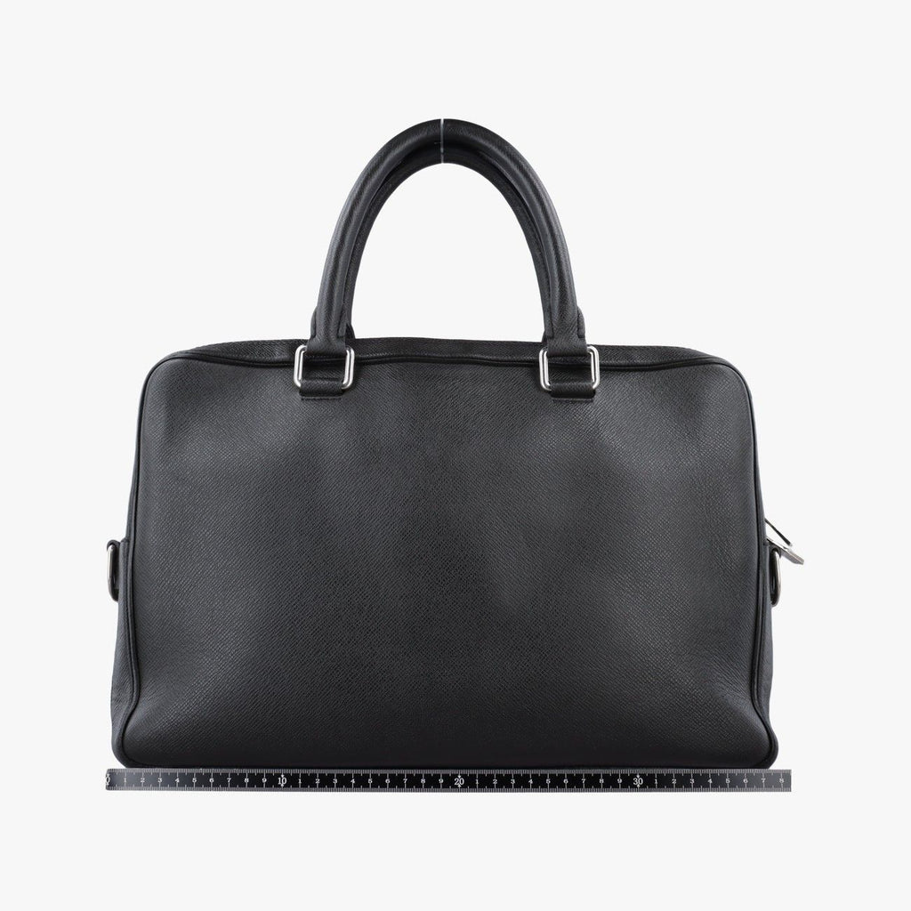 Louis Vuitton Porte Documents Business MM Black Taiga — view 2