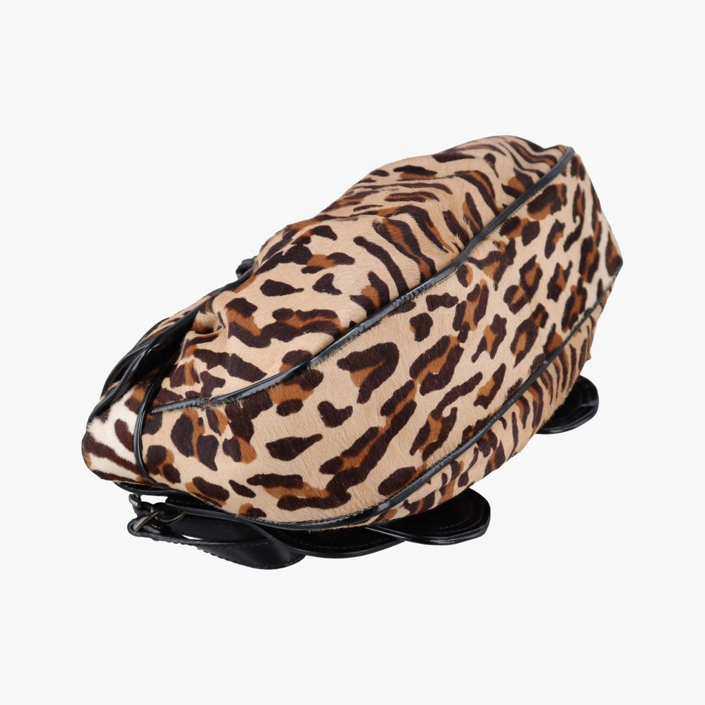 Fendi b Bag Brown Calf Hair — view 7