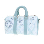 Louis Vuitton Keepall Bandouliere 25 Aqua Garden — view 3