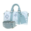 Louis Vuitton Keepall Bandouliere 25 Aqua Garden