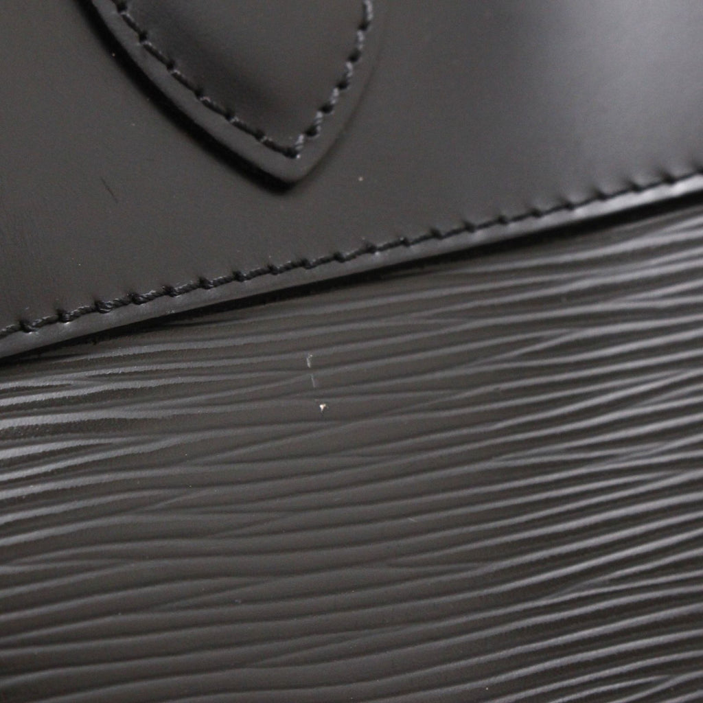 Louis Vuitton Passy PM Handbag Epi Leather Noir — view 7
