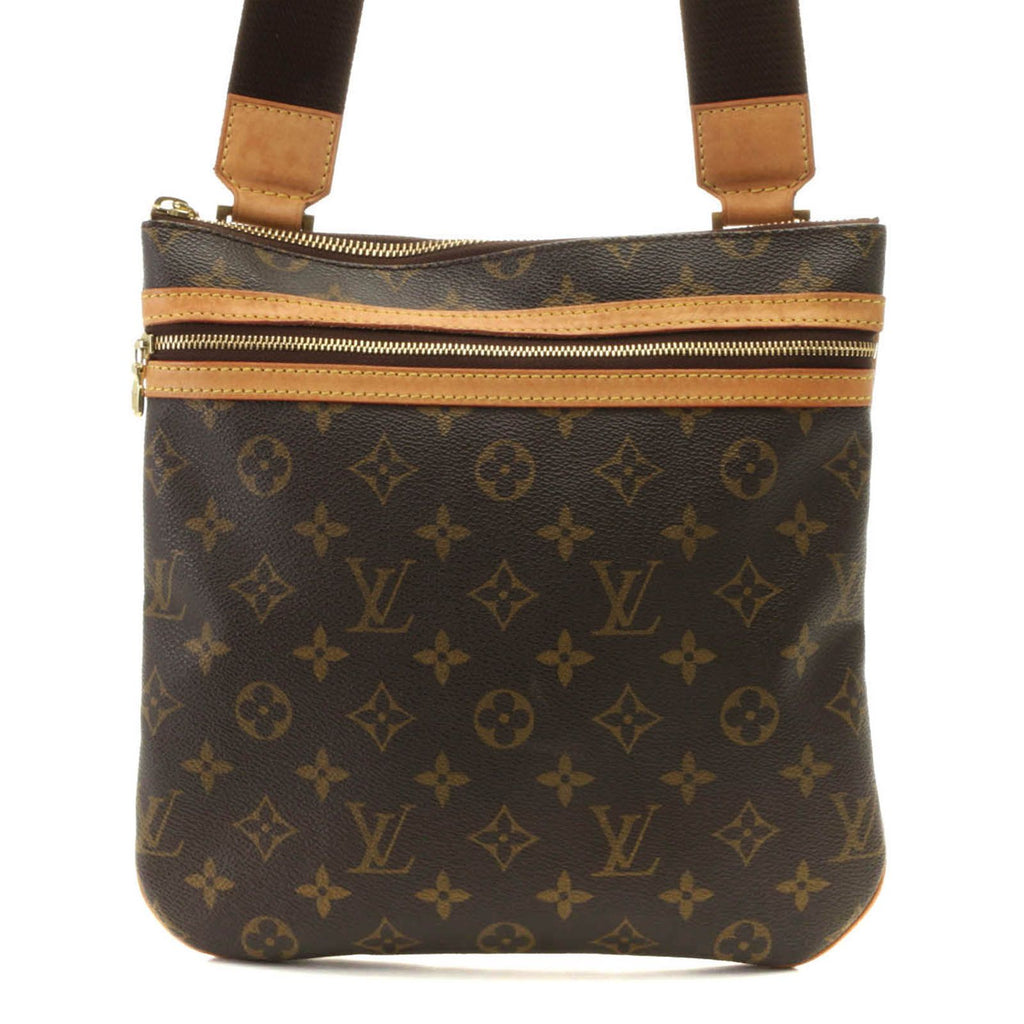 Louis Vuitton Pochette Bosphore Shoulder Bag Monogram Canvas Brown