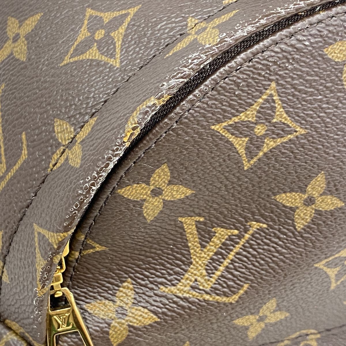 Louis Vuitton Backpack Monogram Palm Springs Mini Brown — view 7