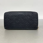 Louis Vuitton Wallet Monogram Empreinte Zippy Noir — view 7