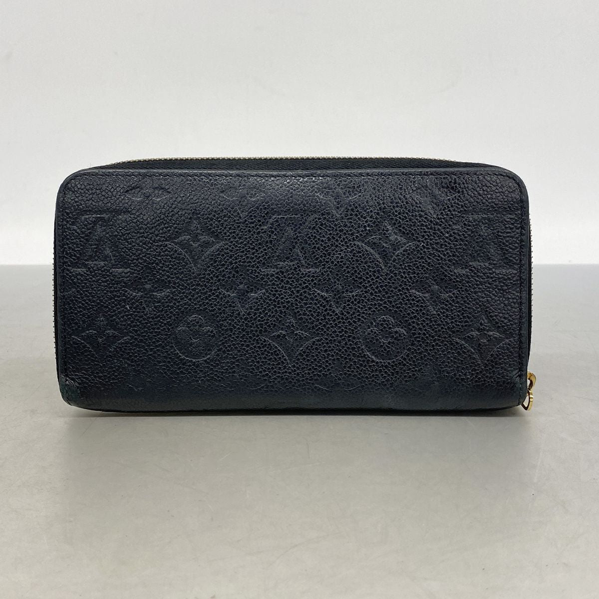 Louis Vuitton Wallet Monogram Empreinte Zippy Noir — view 7