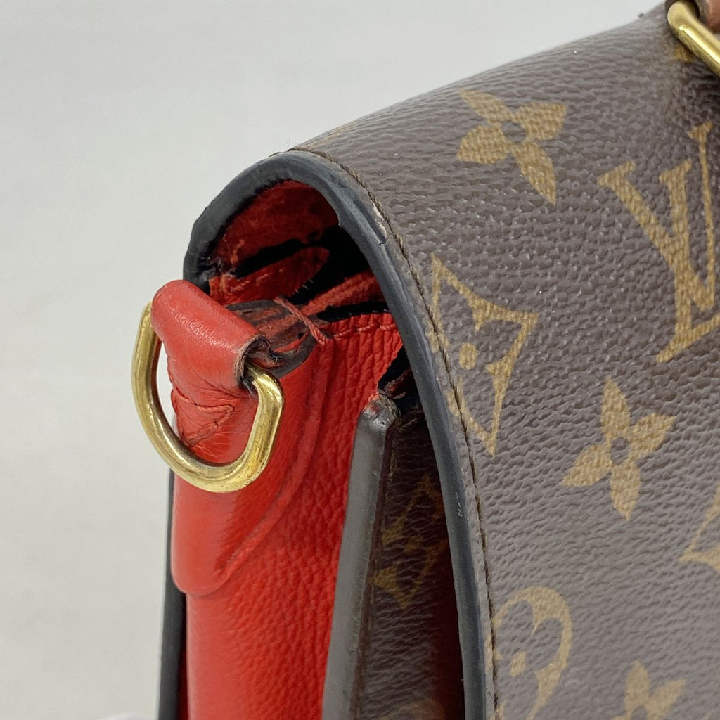 Louis Vuitton Handbag Monogram Vaugirard PM Brown Coquelicot 2-Way Bag — view 7