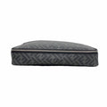 Fendi Pouch Gray Black Silver
