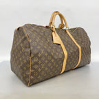 Louis Vuitton Boston Bag Monogram Keepall 60 Brown — view 2