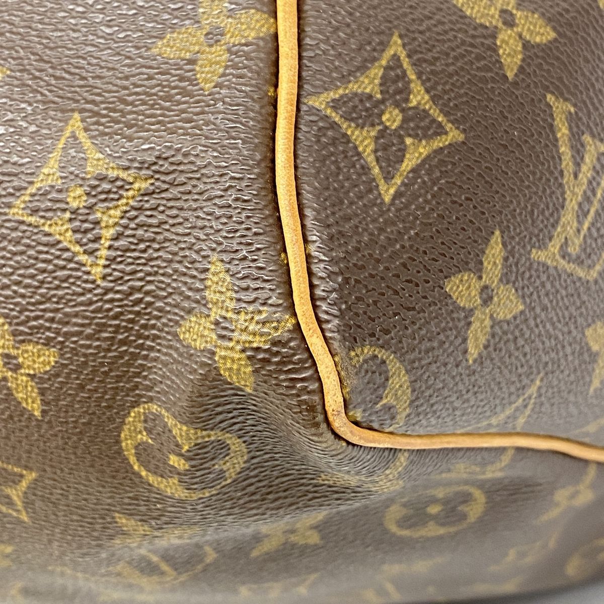 Louis Vuitton Boston Bag Monogram Keepall 60 Brown — view 6