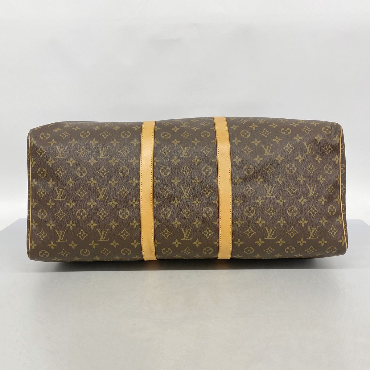 Louis Vuitton Boston Bag Monogram Keepall 60 Brown — view 3