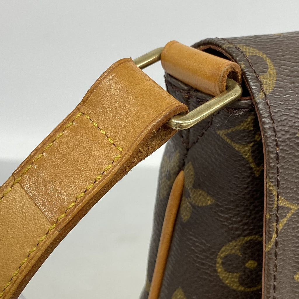 Louis Vuitton Shoulder Bag Monogram Musette Brown — view 8