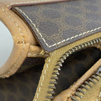 Celine Handbag Macadam Brown Gold — view 7