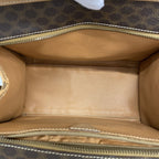 Celine Handbag Macadam Brown Gold — view 4