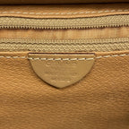 Celine Handbag Macadam Brown Gold — view 5
