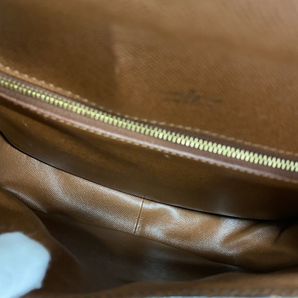 Louis Vuitton Shoulder Bag Monogram Saint-cloud GM Brown — view 4