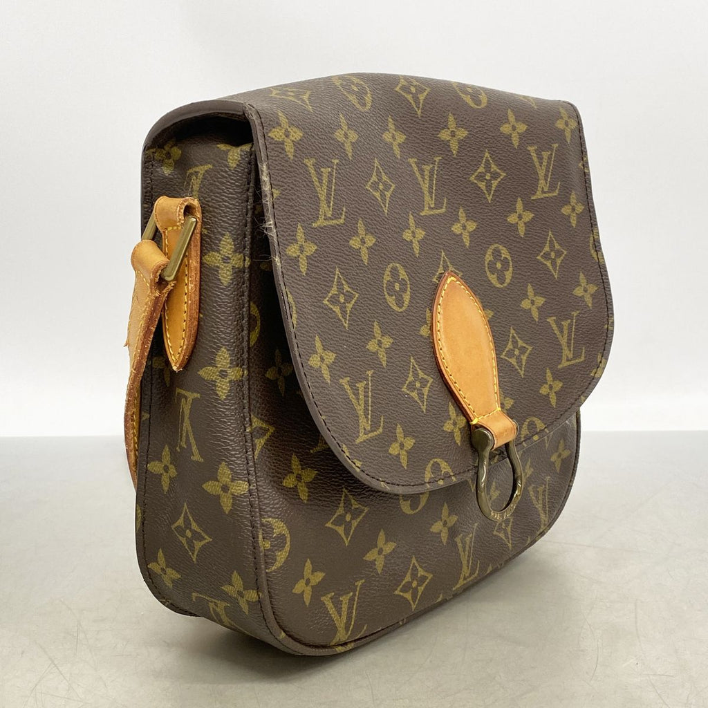 Louis Vuitton Shoulder Bag Monogram Saint-cloud GM Brown — view 2