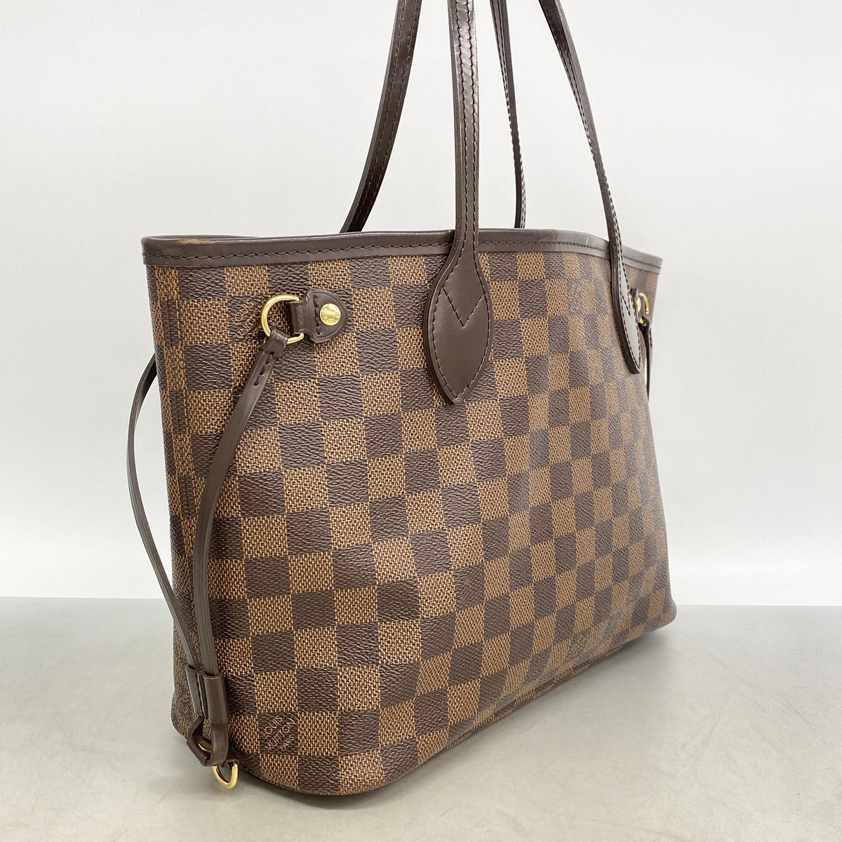 Louis Vuitton Tote Bag Damier Neverfull PM Ebene — view 2