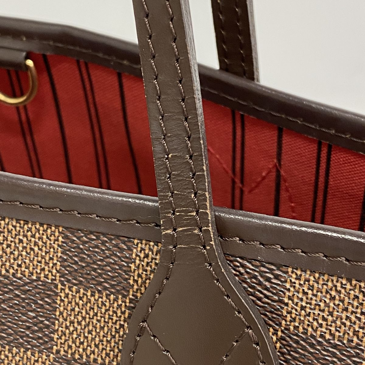 Louis Vuitton Tote Bag Damier Neverfull PM Ebene — view 8