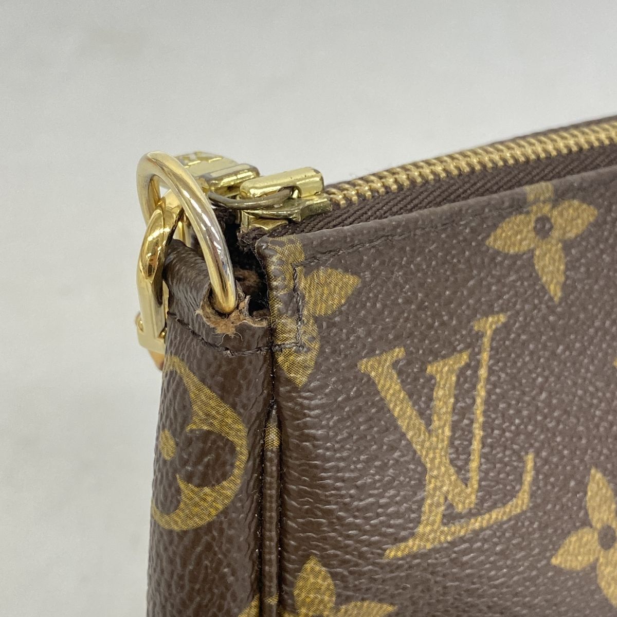 Louis Vuitton Pouch Monogram Pochette Accessoires Brown — view 6