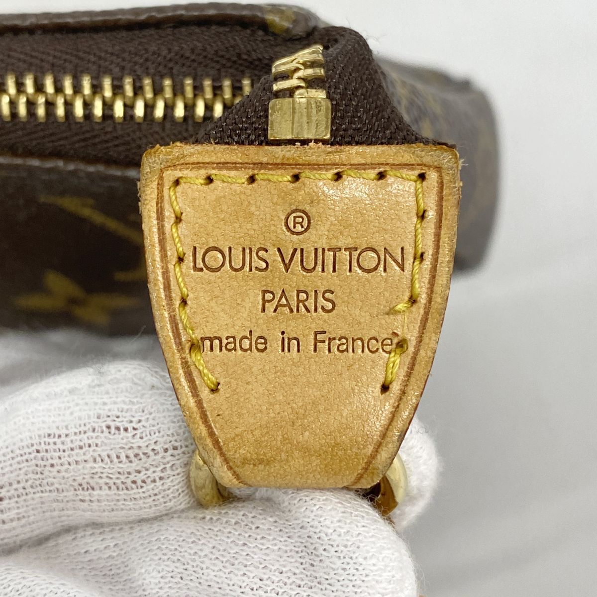 Louis Vuitton Pouch Monogram Pochette Accessoires Brown — view 5