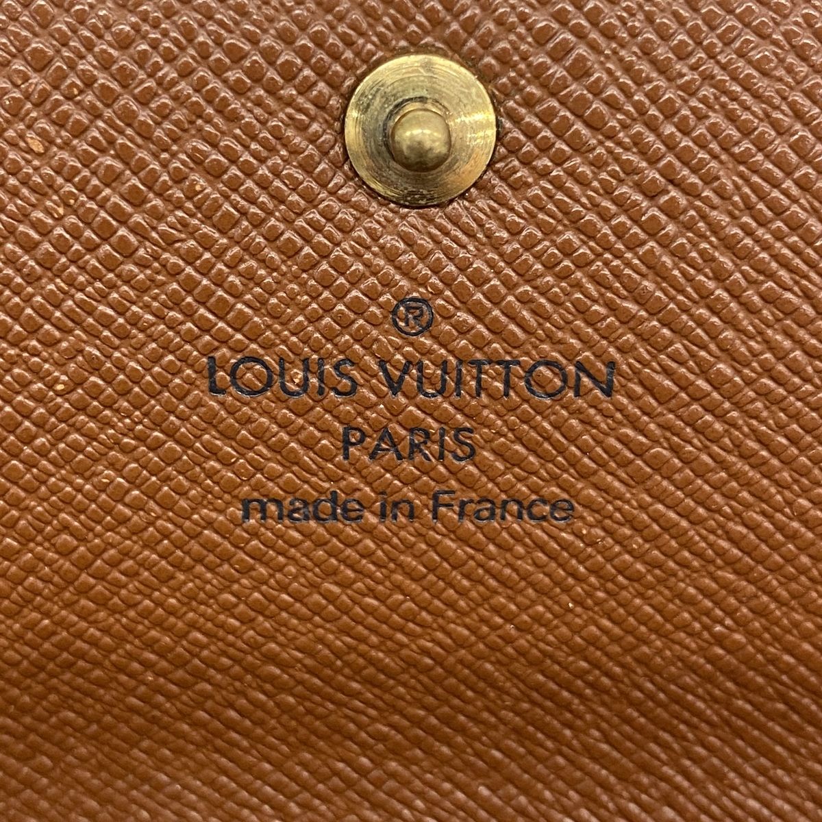 Louis Vuitton Wallet Monogram Pochette Porte Monnaie Credit Brown — view 4