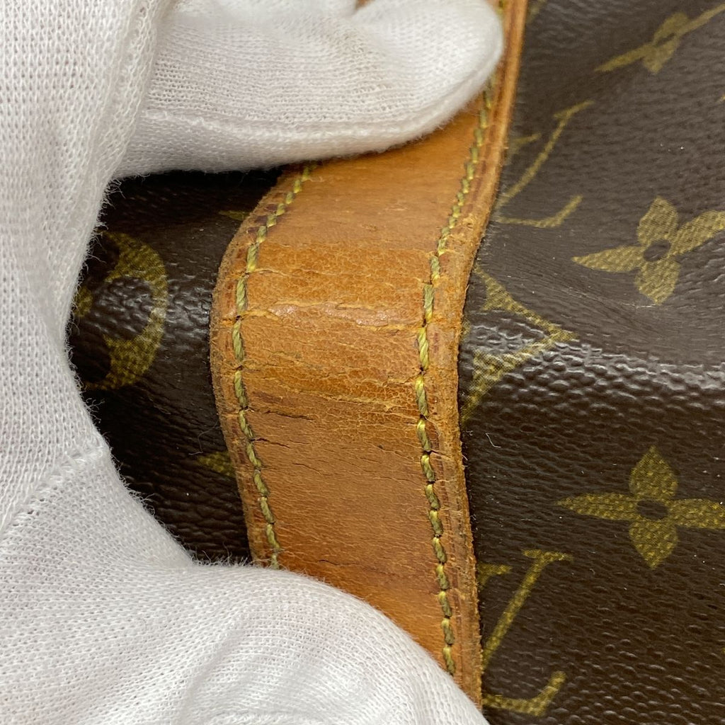 Louis Vuitton Boston Bag Monogram Keepall 55 Brown — view 6