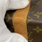 Louis Vuitton Boston Bag Monogram Keepall 55 Brown — view 6