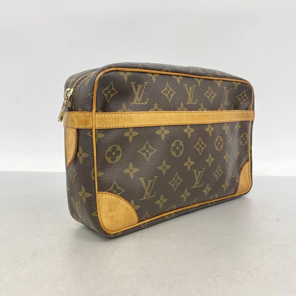 Louis Vuitton Clutch Monogram Compiegne 28 Brown — view 2