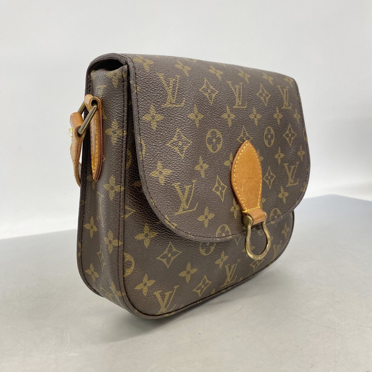 Louis Vuitton Shoulder Bag Monogram Saint-cloud GM Brown — view 2