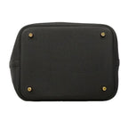 Hermes Handbag Picotin Lock MM Taurillon Clemence Black Gold — view 3
