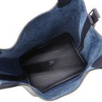 Hermes Handbag Picotin Lock PM Taurillon Clemence Blue Silver — view 4