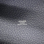 Hermes Handbag Picotin Lock PM Taurillon Clemence Blue Silver — view 5
