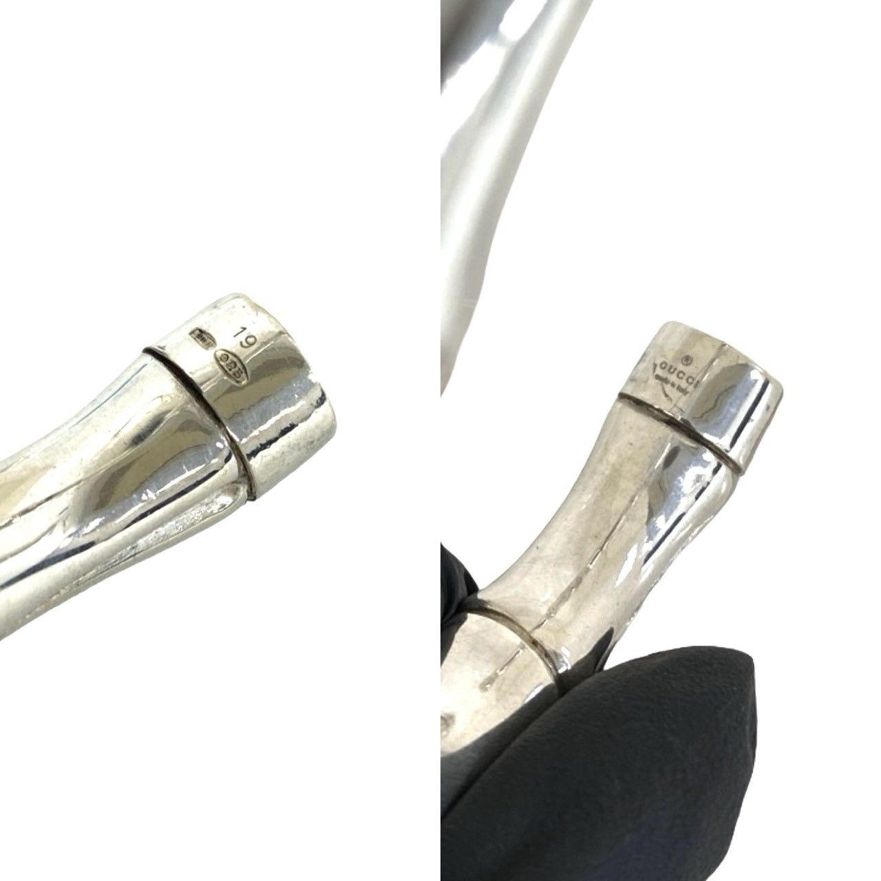 Gucci Bamboo Bangle 925 Sterling Silver Bracelet — view 2