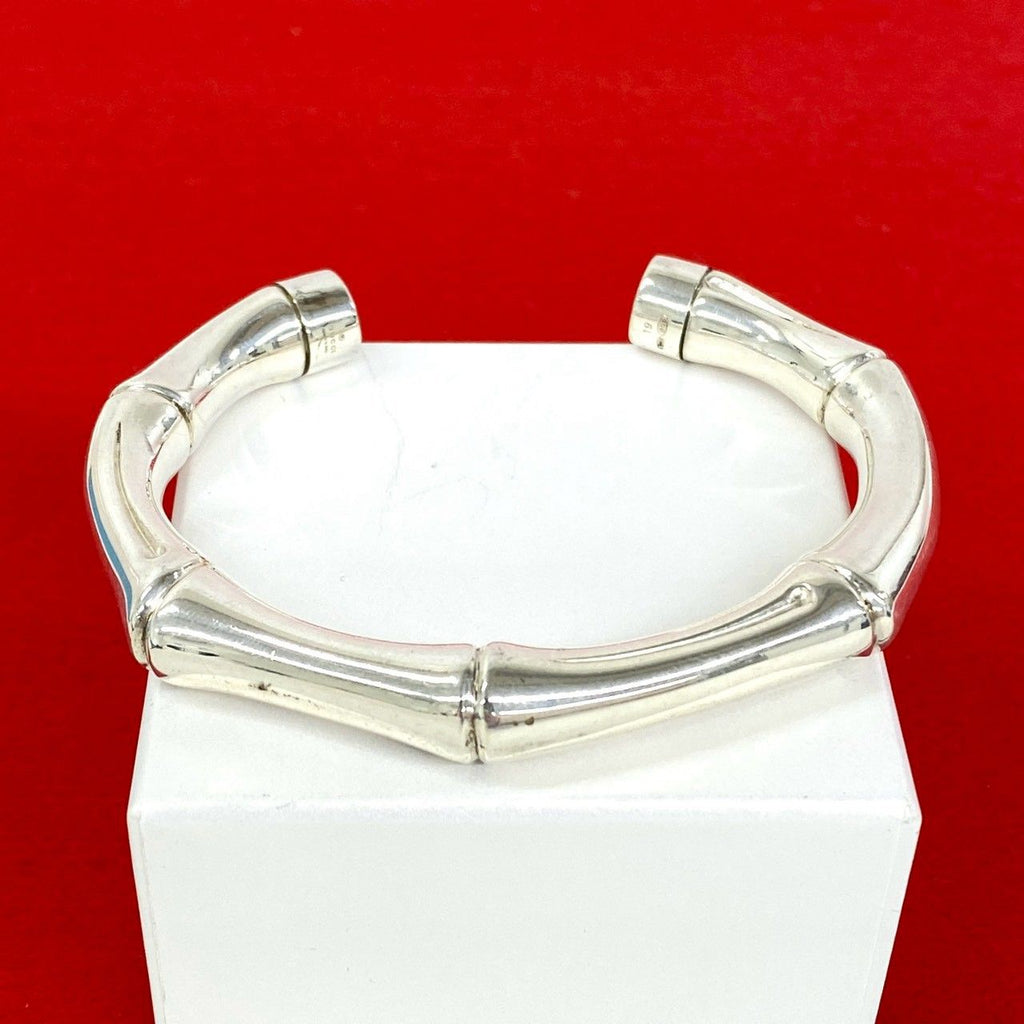 Gucci Bamboo Bangle 925 Sterling Silver Bracelet