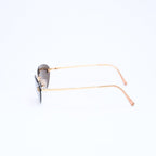 Chanel Rimless Sunglasses Eyewear CC Logo Gold — view 6
